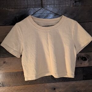 Urban Outfitters Cream Knit Top